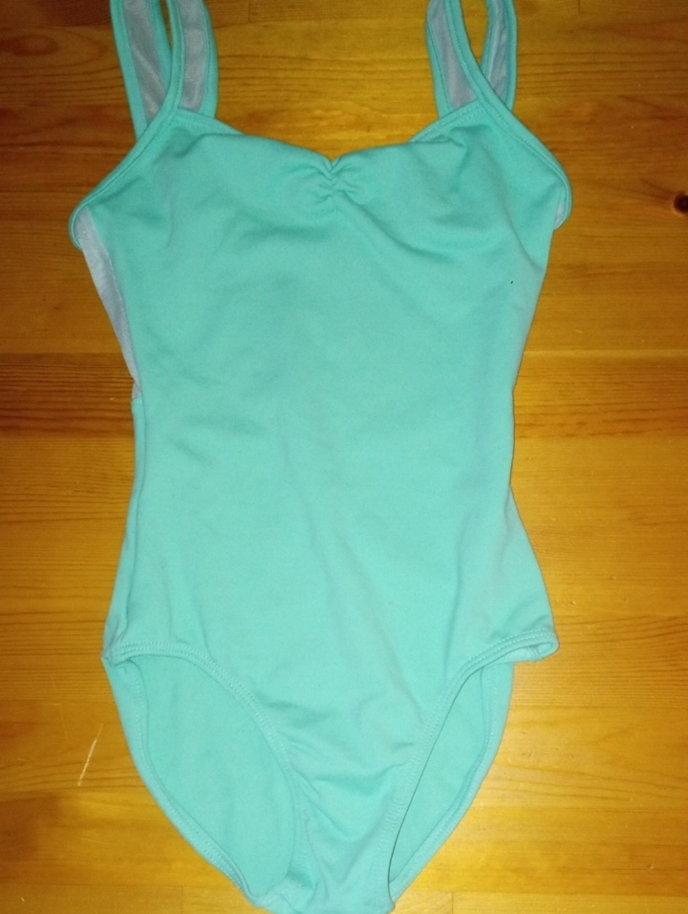 Girls Mint Green Dance Leotard - Youth
